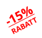 -15%  RABATT